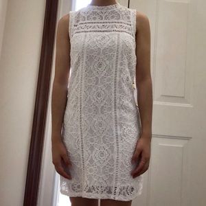 White Hollister Lace Mini Dress- Size 1 ( VGUC)